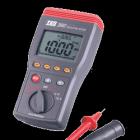  TES-3660自動(dòng)換檔絕緣測(cè)試器.大型 LCD 雙數(shù)字顯示及模擬指示。250V 、 500V 、 1000V 三種測(cè)試電壓，測(cè)量絕緣電阻。4000MΩ 絕緣測(cè)試可自動(dòng)切換至電壓測(cè)量確保安全性。   