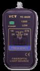 YC-6420  光源表.使用紅外線 LED,波長范圍: 1300nm,頻率選擇模式: 270Hz / 1KHz / 2KHz /CW.輸出功率: CW-18dBm.光功率輸出不確度:±0.5dB.穩(wěn)定度(25℃ & 5分鐘熱機):0.1dB / 8hrs. 
 
