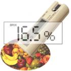 DRBS-300  糖度數(shù)顯折射儀  用來(lái)測(cè)量與糖有關(guān)的溶液（如水果汁、軟飲料、酒等），確定食物、飲料的糖含量以及水果的最佳成熟期，控制生產(chǎn)過(guò)程溶液的濃度，也可用來(lái)控制各種工業(yè)溶液的濃度（如切割液和磨削液）。帶有自動(dòng)溫度補(bǔ)償系統(tǒng)。
