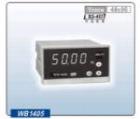 WB1405  盤裝電量表    測量項目：F（45—65）Hz； 輸入：AC （50V—500）V； 測量誤差：±0.02Hz； 顯示方式：4 digitals，0.5''LED; 


