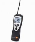 testo 425熱敏風速儀，固定連接風速探頭，帶伸縮式手柄（最長820mm），可同時測量溫度；包括電池和標定證書。熱敏風速探頭量程：0～+20 m/s
 