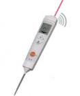 testo 826-T4兩用紅外溫度儀，帶激光瞄準(zhǔn)和報警功能紅外 (溫度)：-50.0 ... 400.0 °C/-60.0 ... 750.0 °F

 