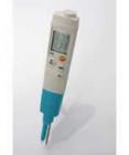 testo 206-pH2, 測(cè)量pH值和溫度，連接的pH2探頭適用于半固態(tài)物質(zhì)的測(cè)量，量程：0～+14 pH，精度：±0.02 pH，分辨率：0.01 pH
 

