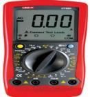 UT58D 數(shù)字萬用表 直流電壓:200mV-1000V;交流電壓:2V-1000V;直流電流:2mA-20A;交流電流:2mA-20A;電阻:200W-20MW;電容:20nF-100mF;電感:2mH-20H
 
