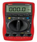 UT60B 數(shù)字萬用表 直流電壓:400mV-1000V;交流電壓:4V-750V;交流頻寬:40Hz-400Hz;直流電流:400mA-10A;交流電流:400mA-10A;電阻:400W/4kW/40kW/400kW/4MW/40MW;電容:40nF-100mF;頻率:10Hz-10MHz
 
