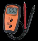 3 1/2位LCD顯示，字高18mm
電壓測量范圍：
  0~1.999V，2~19.99V，20~199.9V
電壓分辨率：(0~1.999V)1mV
            　　　(2~19.99V)10mV
           　　　 (20~100V)100mV
內(nèi)阻測量范圍：
  0~199.9m?，200~1,999m?，2~19.99?
內(nèi)阻分辨率：(0~199.9m?)0.1m?
           　　　 (200~1,999m?)1m?
           　　　 (2~19.99?)10m?
操作溫度：-10~40°C
