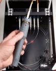 VFF5型光纖故障可視探查器，是一種用于定位光纖斷裂和錯(cuò)接的激光光源。它可用于局域網(wǎng)、光數(shù)據(jù)鏈路和環(huán)路、電話、轉(zhuǎn)接板和其他線路，以及那些以光纖代替銅纜后要求進(jìn)行安全確認(rèn)的場合