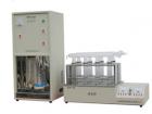 技術(shù)指標(biāo)  Specifications  

測定范圍：含氮量0.05%-90%；                                                   

精  度：相對差≤2%，平行差≤0.2%

測定時間：消化45分鐘左右（視樣品含氮量而定）， 蒸餾6分鐘左右

電  源：AC220V/50 Hz

功  率：消化器（四孔）1200W    （八孔）2400W        

體  積：04消化器650×220×150

        08消化器730×300×150

        蒸 餾 器380×330×740單位（mm）


