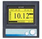AX100C是基于微電腦技術的高智能化，高可靠性，具有優(yōu)盤轉儲功能的電導率記錄儀，點陣液晶屏顯示，全中文操作菜單，可顯示實時曲線，歷史曲線。能同時精確測量和控制電導率、溫度。具有量程自動轉換，溫度補償功能?？蓱糜诩兯到y(tǒng)、冷卻水、鍋爐水以及過程水質監(jiān)測。
