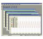 ScanX 2.0.0是盤古自動(dòng)化系統(tǒng)有限公司為VX系列以及MC系列儀表開發(fā)的管理軟件，其主要功能有：1、實(shí)時(shí)數(shù)據(jù)監(jiān)控；2、歷史數(shù)據(jù)上載；3、優(yōu)盤數(shù)據(jù)讀取；4、儀表記錄數(shù)據(jù)的保存、分析、導(dǎo)出和打??；5、中英文切換。